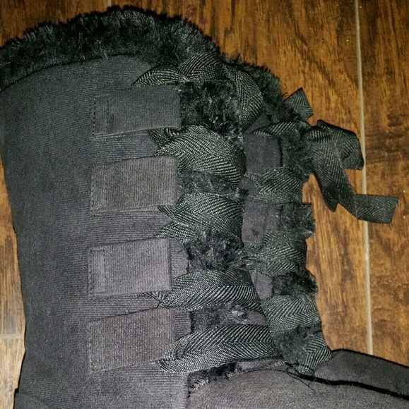 Womens lace up boots - Picture 3 of 4